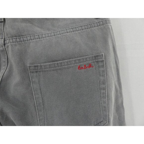 BA&SH Womens 3 Jeans Aurel Wide Leg High Rise US Size 10 Gray NEW - Picture 7 of 12